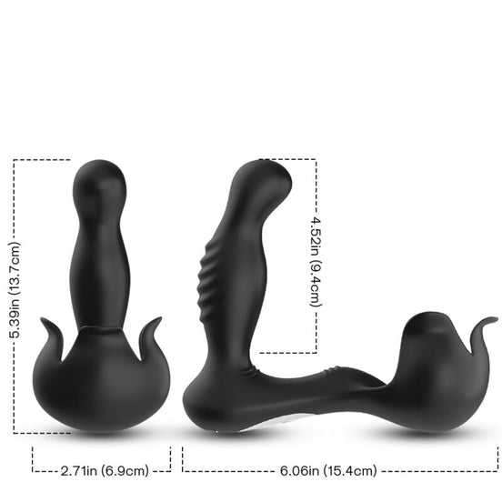 ARMONY - SURROUND Sensorisches Gerät ANAL & HODENSTIMULATOR FERNBEDIENUNG SCHWARZ