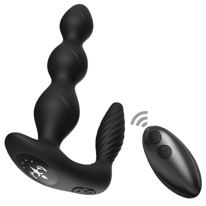 ARMONY - MANFUN Sensorgerät & STIMULATOR ANUSPLUG FERNBEDIENUNG SCHWARZ