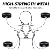 FETISH SUBMISSIVE BONDAGE - ADJUSTABLE CHEST HARNESS