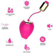 ARMONY - MANDALA EGG Sensorisches Gerät G-PUNKT FERNBEDIENUNG FUCHSIA