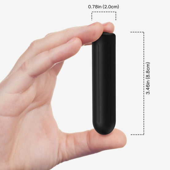 ARMONY - WARHEAD Sensory Device BULLET REMOTE CONTROL BLACK 2 CM X 8.8 CM
