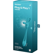 SATISFYER - PLUG & PLAY 1 FLEXIBLE MULTISensory Device