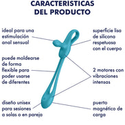 SATISFYER - PLUG & PLAY 1 FLEXIBLE MULTISensory Device