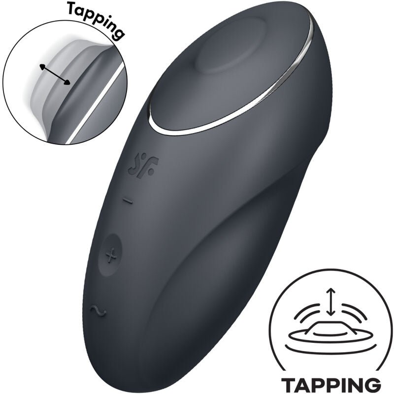 SATISFYER - TAP & CLIMAX 1 LAY-ON Sensory Device RED
