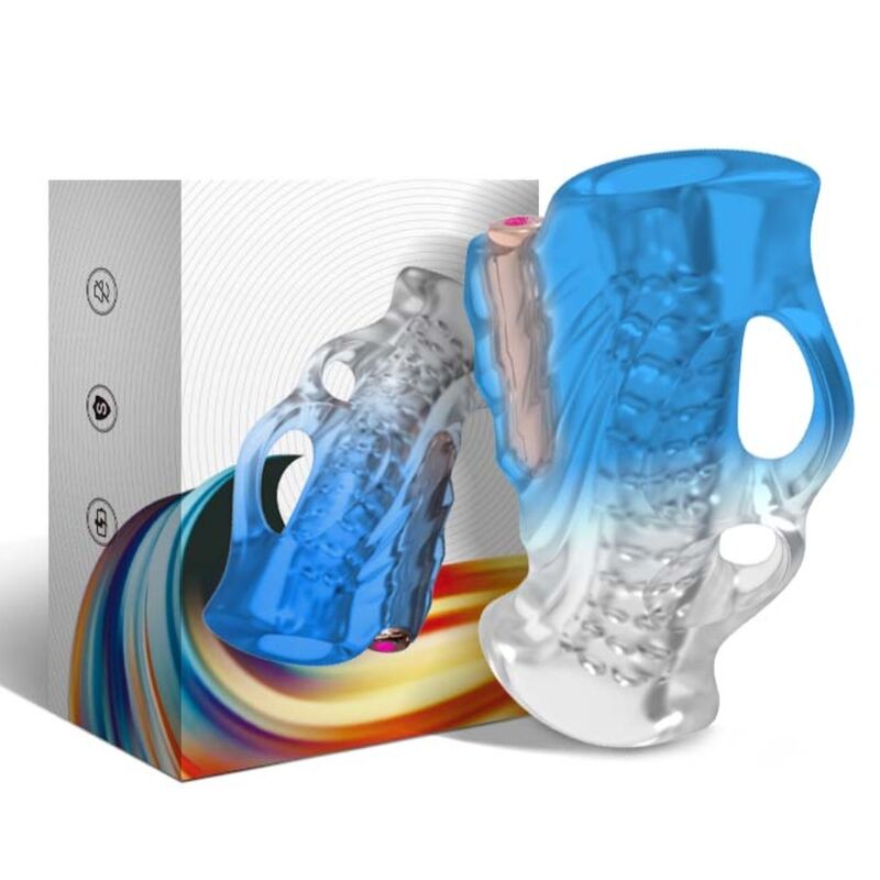 ARMONY – MASTURBATOR FINGER & Sensorisches Gerät BLAU VERLAUF