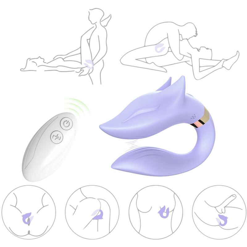 ARMONY - FOX Sensory Device FOR COUPLES REMOTE CONTROL PURPLE