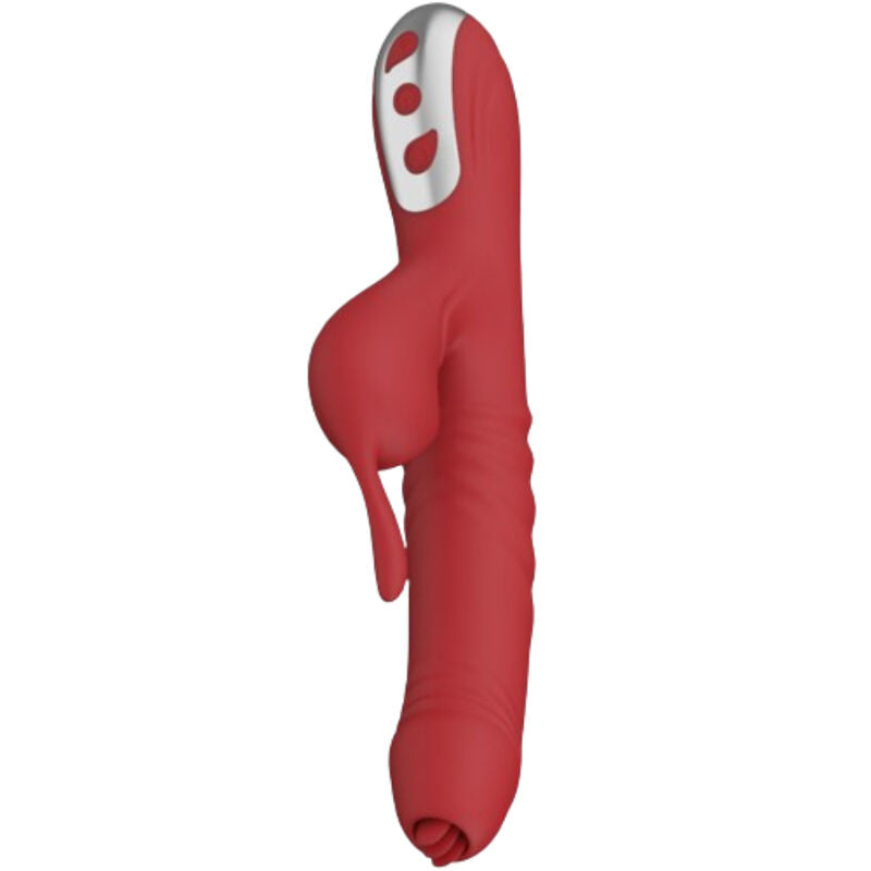 ARMONY - SUCK Sensory Device & SUCKER WITH STIMULATING TONGUE BURGUNDY
