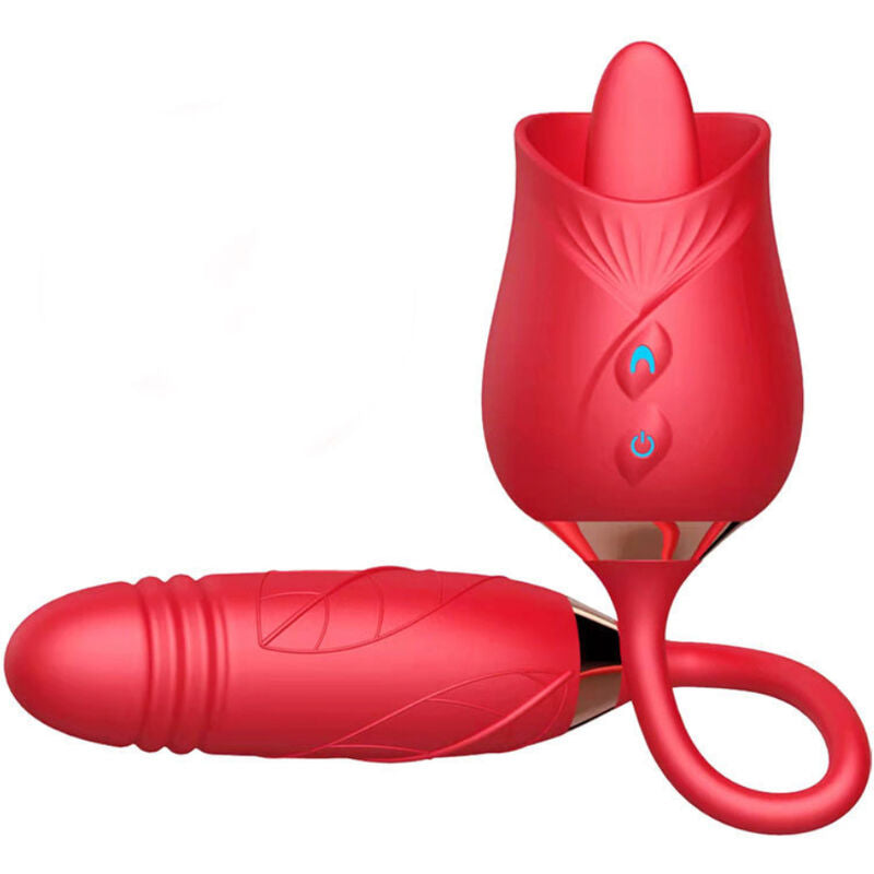 ARMONY - DELIGHT FLOWER Sensorisches Gerät & STOSSEN MIT ROTER ZUNGE