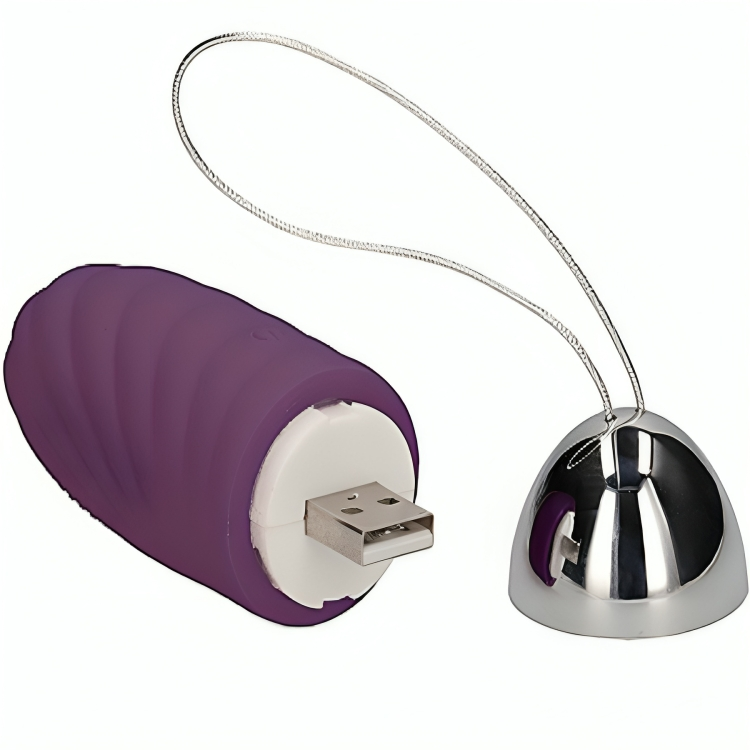 ARMONY - JIUUY GRANULIERTES VIBRIERENDES EI MIT FERNBEDIENUNG VIOLETT