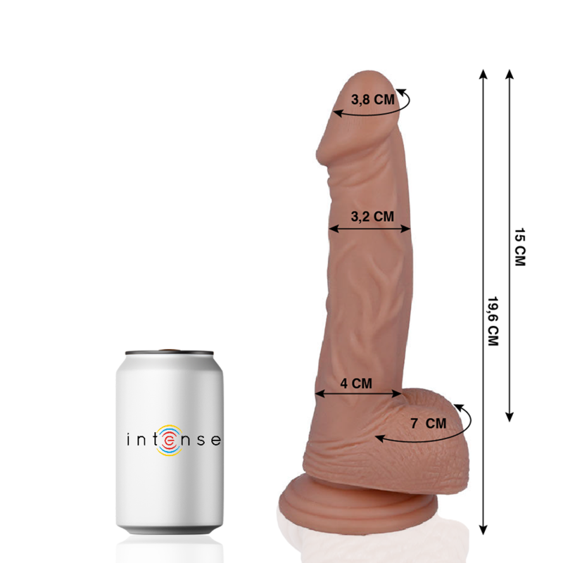 MR INTENSE - 16 REALISTISCHER PENIS 19.6 CM -O- 3.2 CM