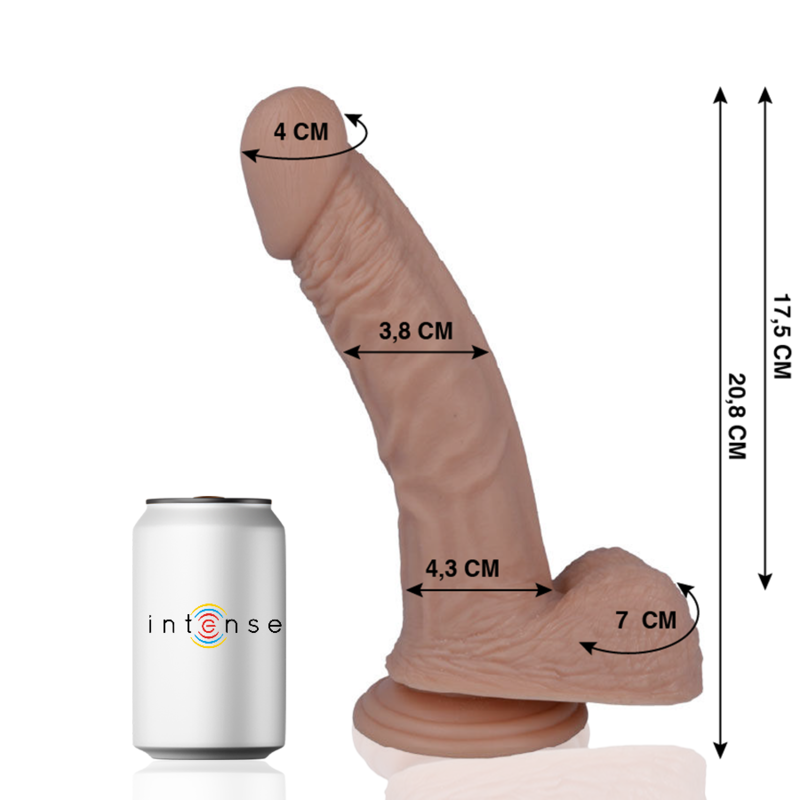 MR INTENSE – 23 REALISTISCHER PENIS 20.8 CM – O – 3.8 CM
