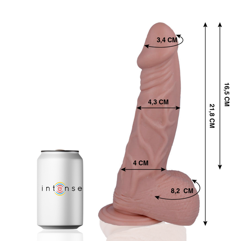 MR INTENSE - 25 REALISTISCHER PENIS 21,8 CM -O- 4,3 CM