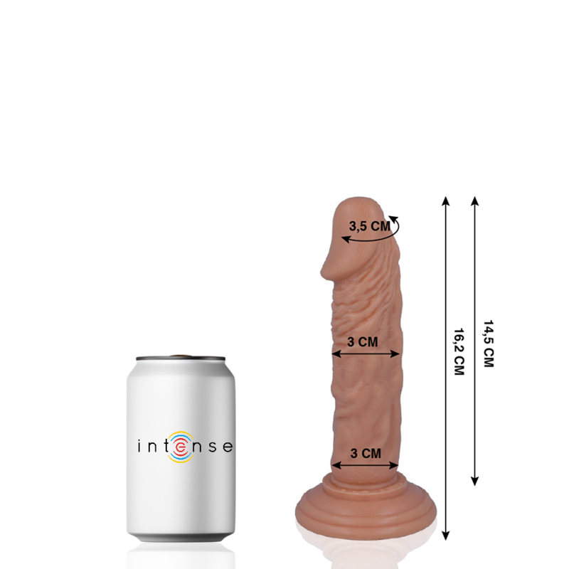 MR. INTENSE - 3 REALISTISCHE PENIS 16,2 CM -O- 3 CM