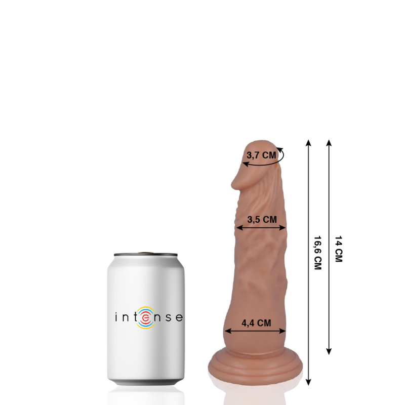 MR INTENSE - 6 REALISTISCHER PENIS 16,6 CM -Ø- 4,4 CM