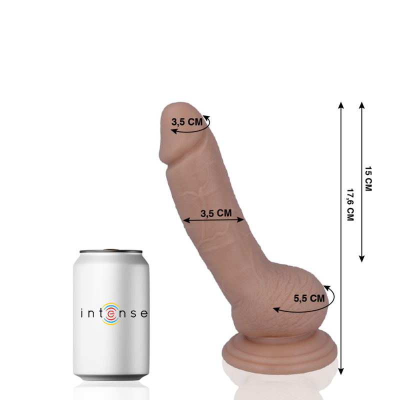 MR INTENSE – 8 REALISTISCHER PENIS 17,6 CM – O – 3,5 CM