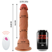 CYBER SILICOCK - FERNGESTEUERTER REALISTISCHER MR. JOHN 23,88 CM -O- 4,3 CM