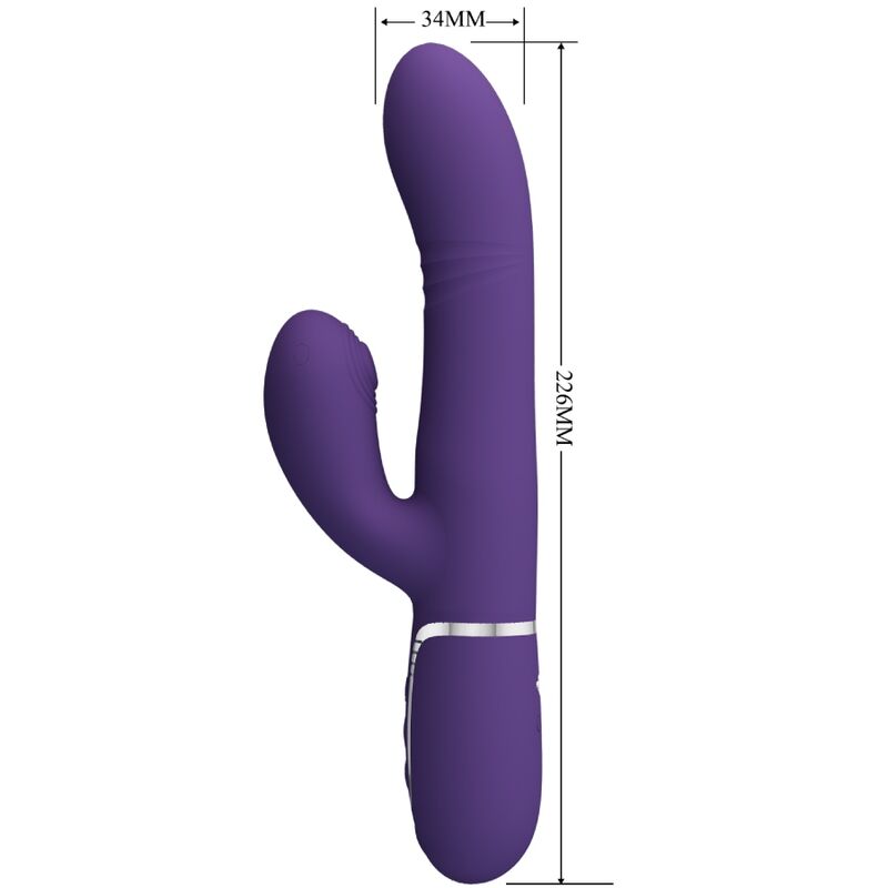 PRETTY LOVE - MULTIFUNKTION G-SPOT Stimulator VIOLETT