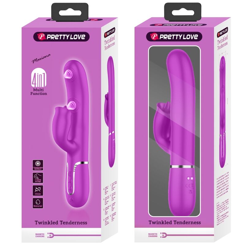 PRETTY LOVE – RABBIT Sensory Device MIT LEKFUCHSIA