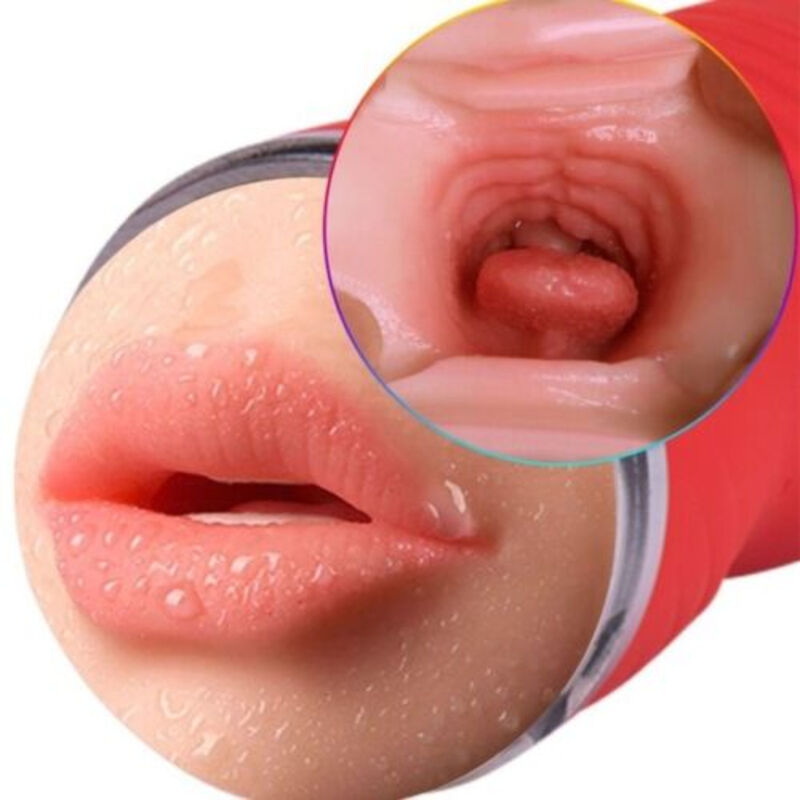 ARMONY - DOPPELTER VAGINA- UND MUND-MASTURBATOR ROT