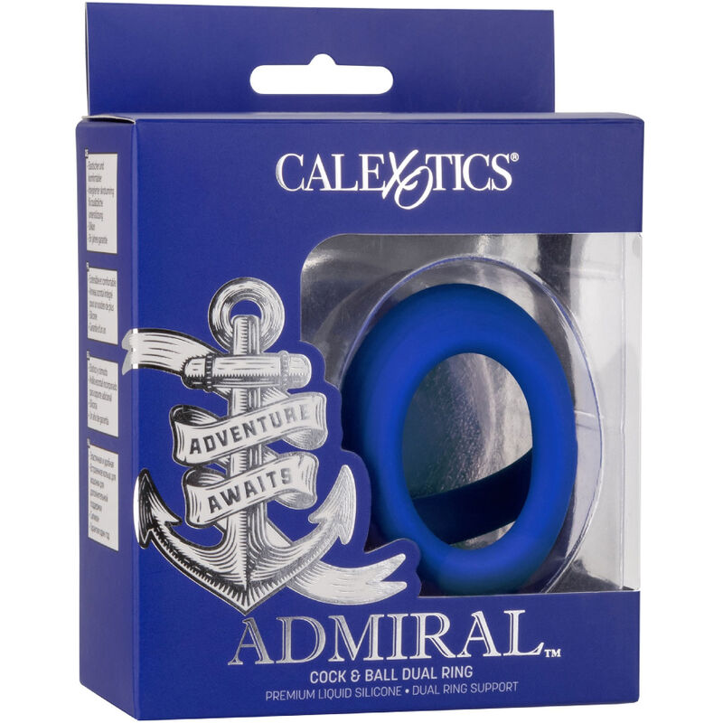 CALEXOTICS - ADMIRAL HODENSACK- UND PENISRING BLAU