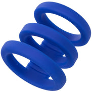 CALEXOTICS - ADMIRAL DREIFACH-PENIS-KÄFIG BLAU