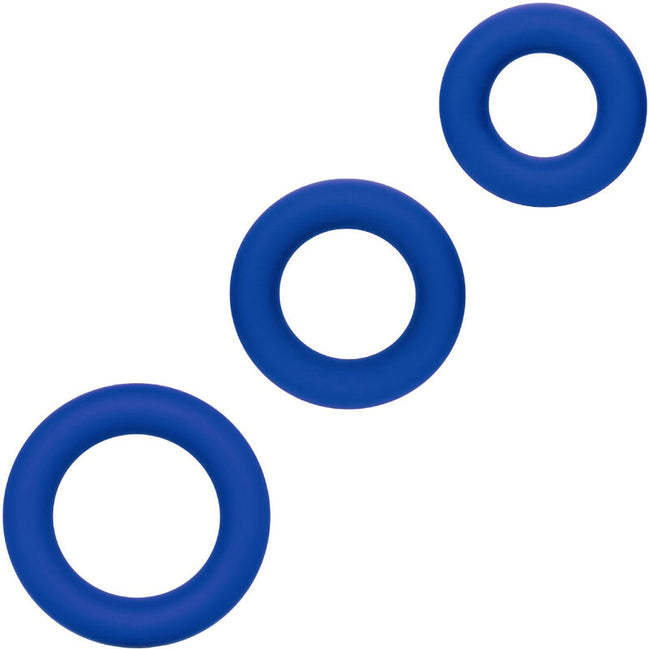 CALEXOTICS - ADMIRAL Intimate Wellness Ring SET BLUE