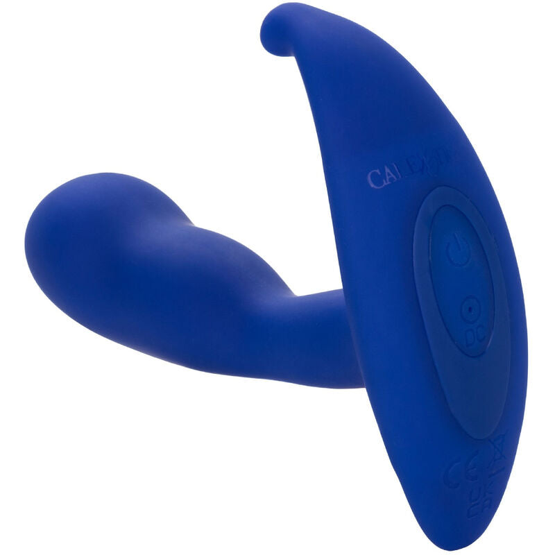 CALEXOTICS – ADMIRAL GEBOGENER ANUS-STIMULATOR & Sinnesgerät BLAU
