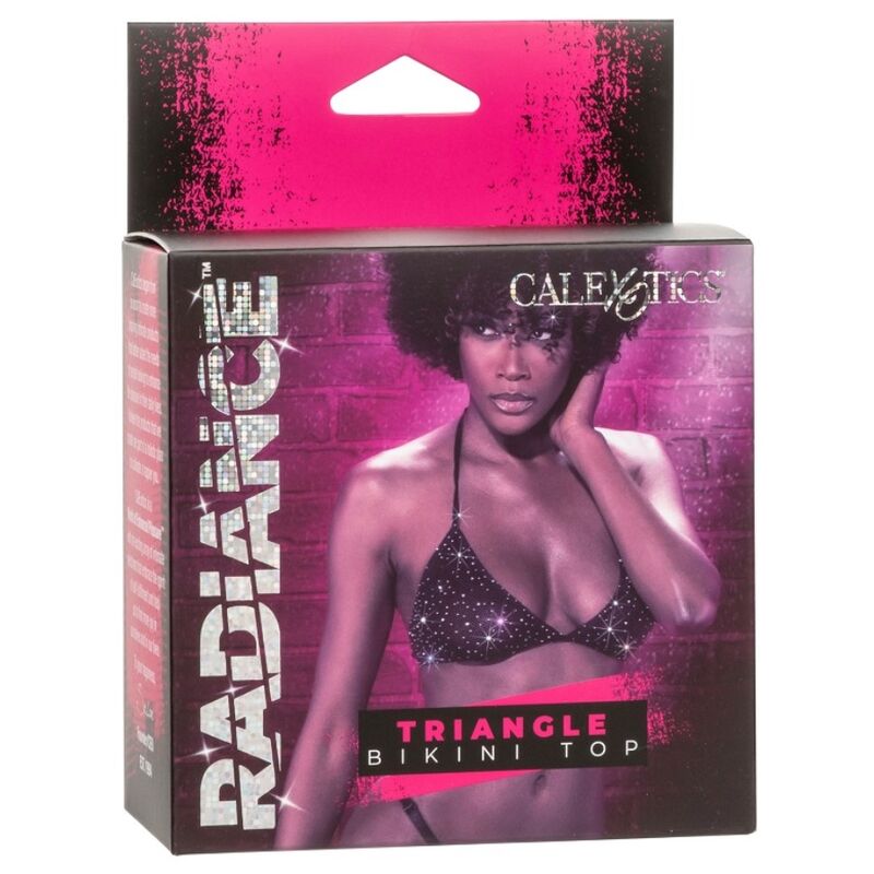 CALEXOTICS - RADIANCE TRIANGLE-BIKINI-TOP RHINE