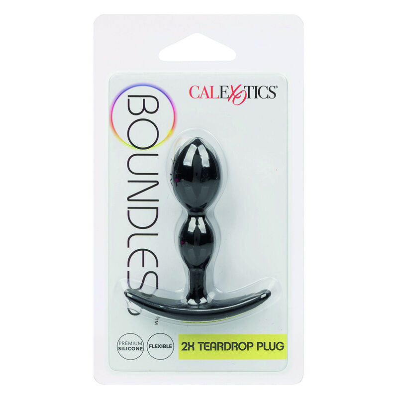 CALEXOTICS - BOUNDLESS 2X TROPFENFÖRMIGER ANALPLUG