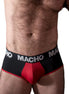 MACHO - MS26N SLIP SCHWARZ/ROT L