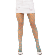 LEG AVENUE - RAUTEN-NETZSTRUMPFHOSE ROSA