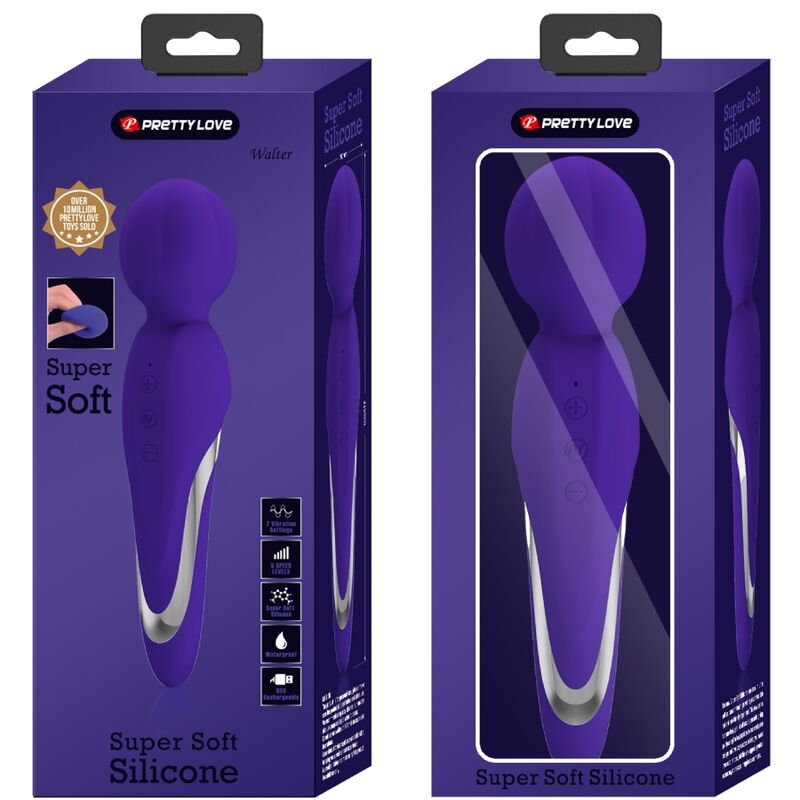 PRETTY LOVE - WALTER Sensory Device WAND PURPLE