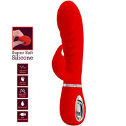 PRETTY LOVE - PRESCOTT MULTIFUNCTION G-SPOT Sensory Device RED