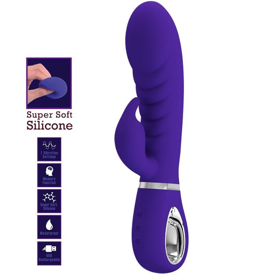 PRETTY LOVE - PRESCOTT MULTIFUNKTION G-SPOT Sensorisches Gerät LILA