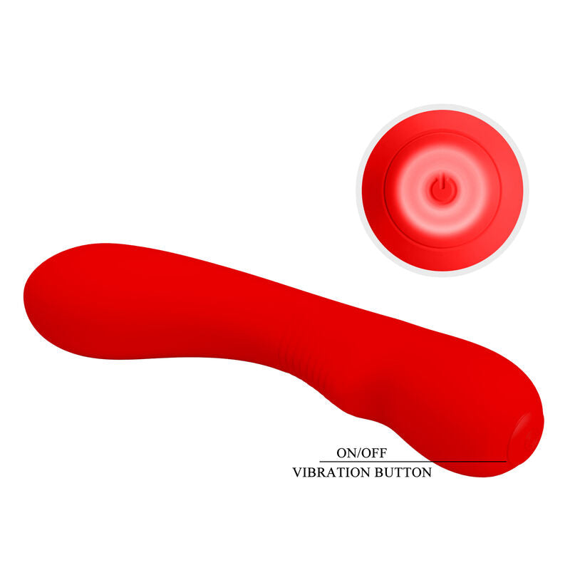 PRETTY LOVE - PRESCOTT Wiederaufladbares Sensorikgerät ROT