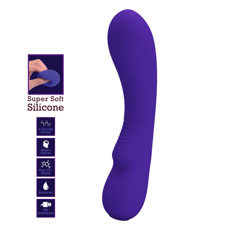 PRETTY LOVE - PRESCOTT RECHARGEABLE Sensory Device PURPLE