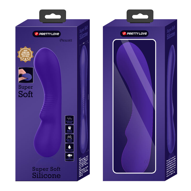 PRETTY LOVE - PRESCOTT RECHARGEABLE Sensory Device PURPLE