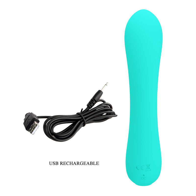 PRETTY LOVE - PRESCOTT RECHARGEABLE Sensory Device AQUA GREEN