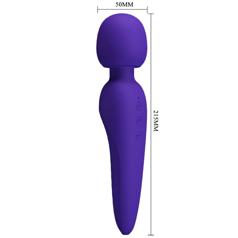 PRETTY LOVE - MEREDITH MASSAGEGERÄT 12 VIBRATIONSMODI LILA