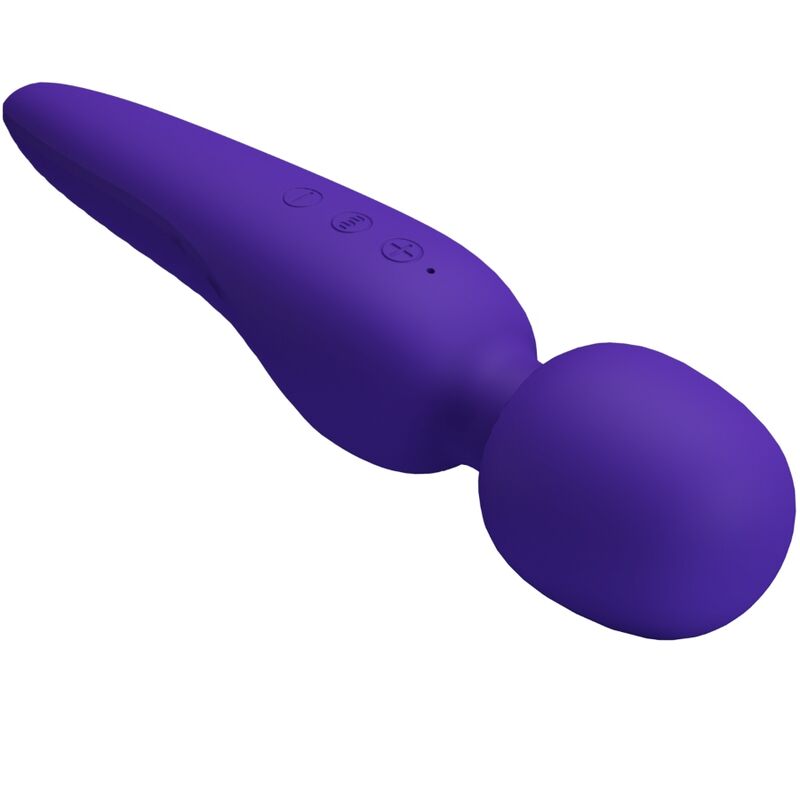 PRETTY LOVE - MEREDITH MASSAGEGERÄT 12 VIBRATIONSMODI LILA