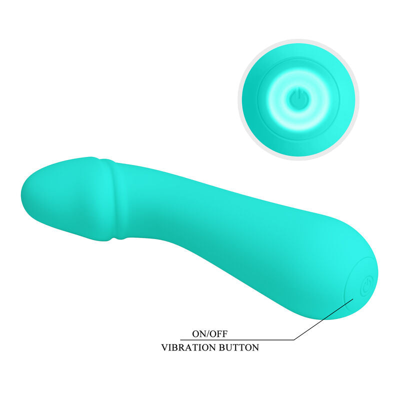 PRETTY LOVE - CETUS RECHARGEABLE Sensory Device AQUA GREEN