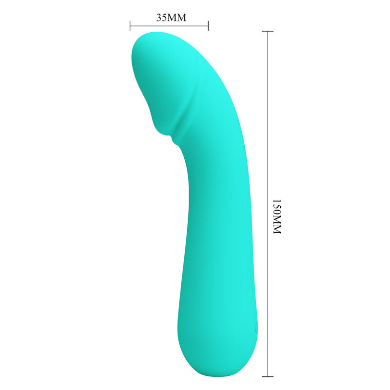 PRETTY LOVE - CETUS RECHARGEABLE Sensory Device AQUA GREEN