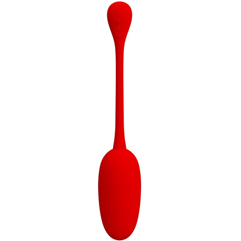 PRETTY LOVE – KNUCKER ROT WIEDERAUFLADBARES VIBRIERENDES EI