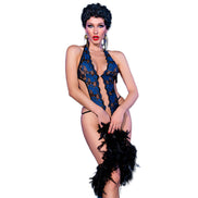 CHILIROSE - CR 4479 BODY CROTCHLESS BLAU S/M