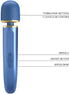 PRETTY LOVE - MASSAGER 7 VIBRATION MODES BLUE
