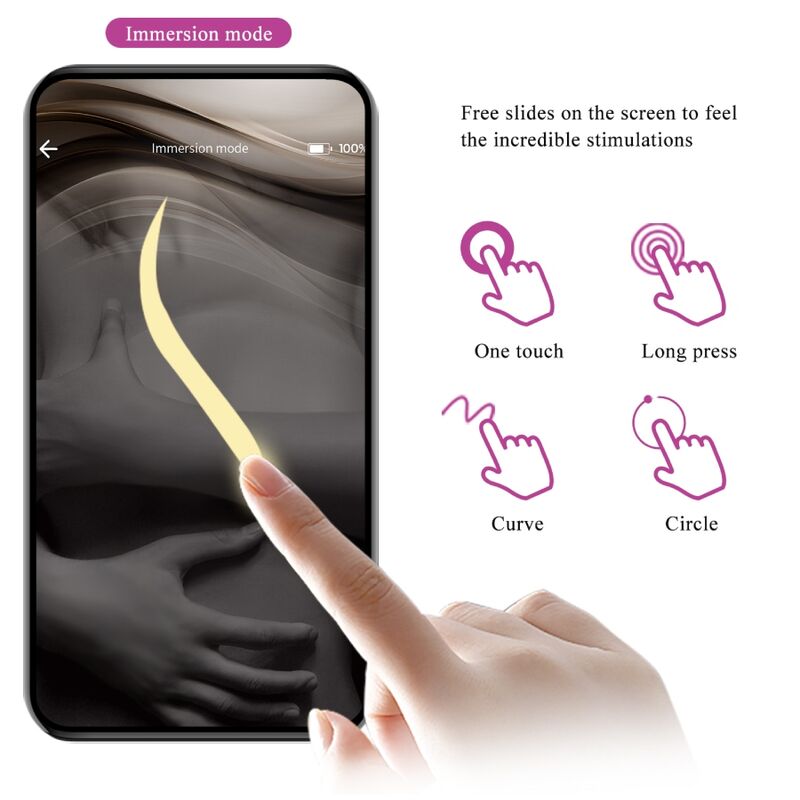 PRETTY LOVE - JAYLEEN Sensory Device APP-FERNBEDIENUNG LILA