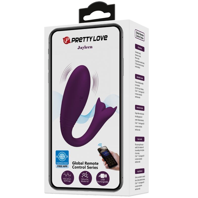 PRETTY LOVE - JAYLEEN Sensory Device APP-FERNBEDIENUNG LILA