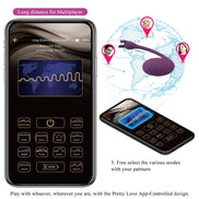 PRETTY LOVE - CATALINA Sensorgerät APP FERNBEDIENUNG VIOLETT