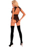 LIVCO CORSETTI FASHION - LIXPEN LC 90612 BODY SCHWARZ L/XL