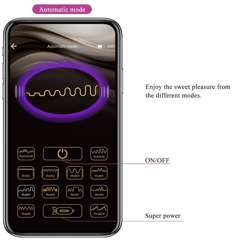 PRETTY LOVE - ELVIRA KEGELKUGELN APP FERNGESTEUERT LILA
